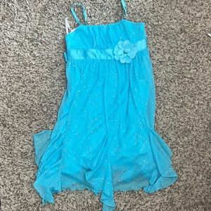 Blue Sparkling Dress Size 10